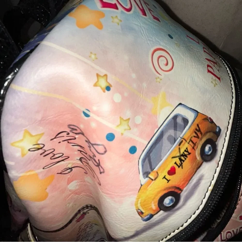 Lany Only Lany Statement Zipper Closure Backpack